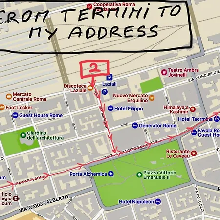 Coliseum - Termini Station - רומא